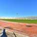 ...la pista datletica (seppur molto rovinata)...